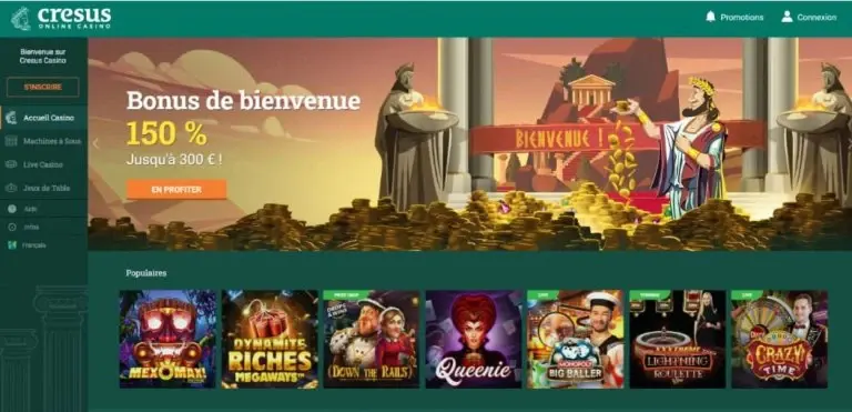 Présentation Cresus Casino