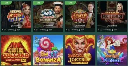 Jeux Cresus Casino